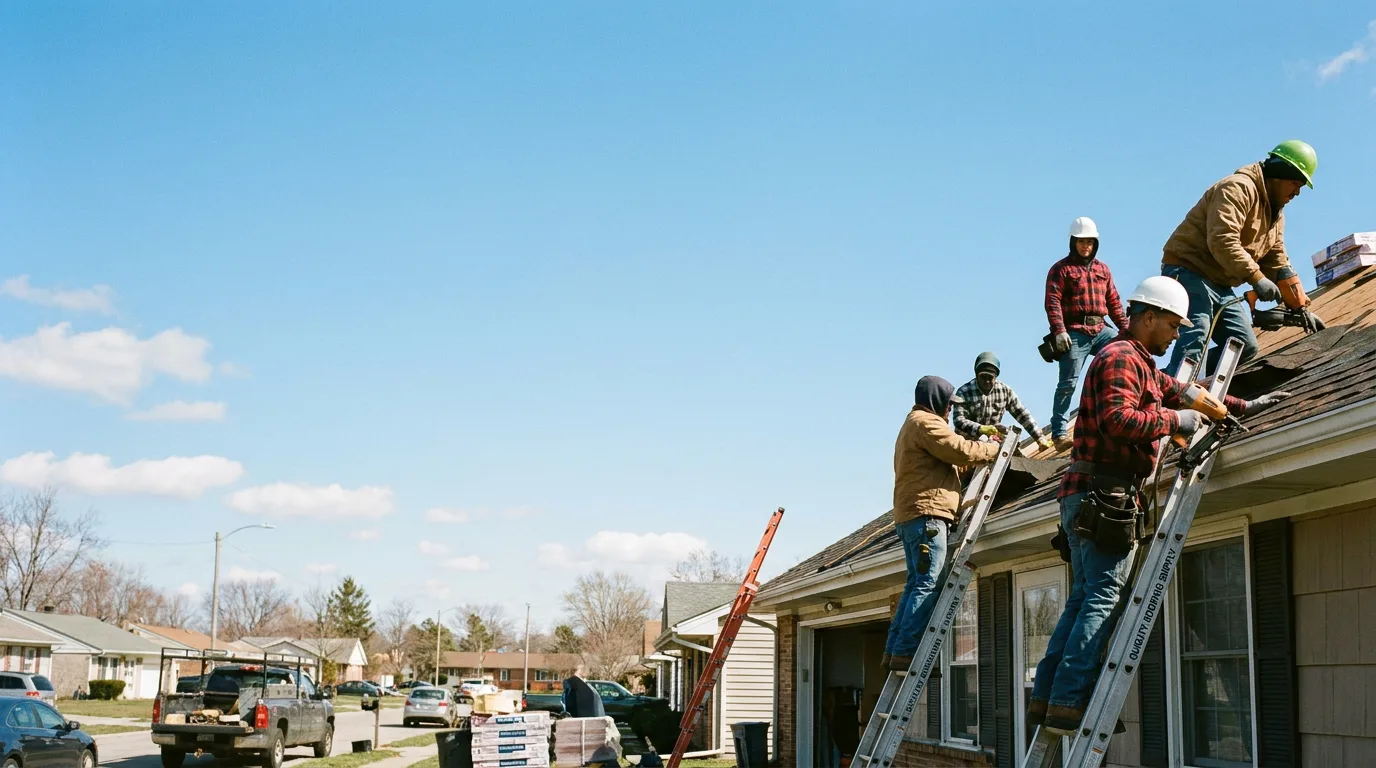 Roofing in Servia, IN near me